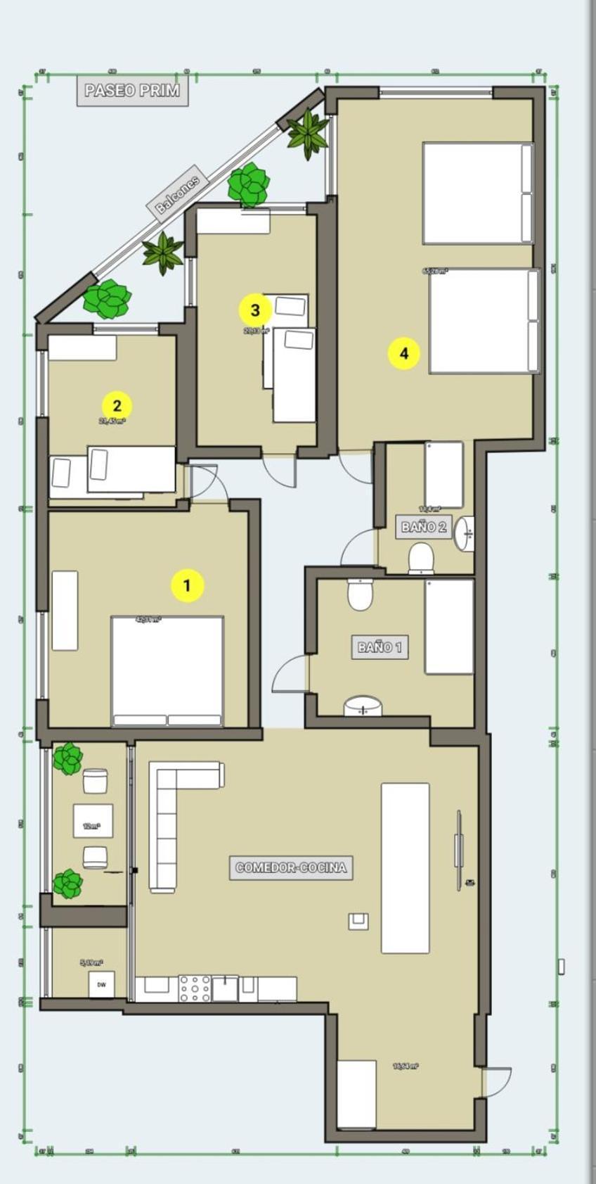 Tarragonaapartments Prim 350 Reus Zewnętrze zdjęcie